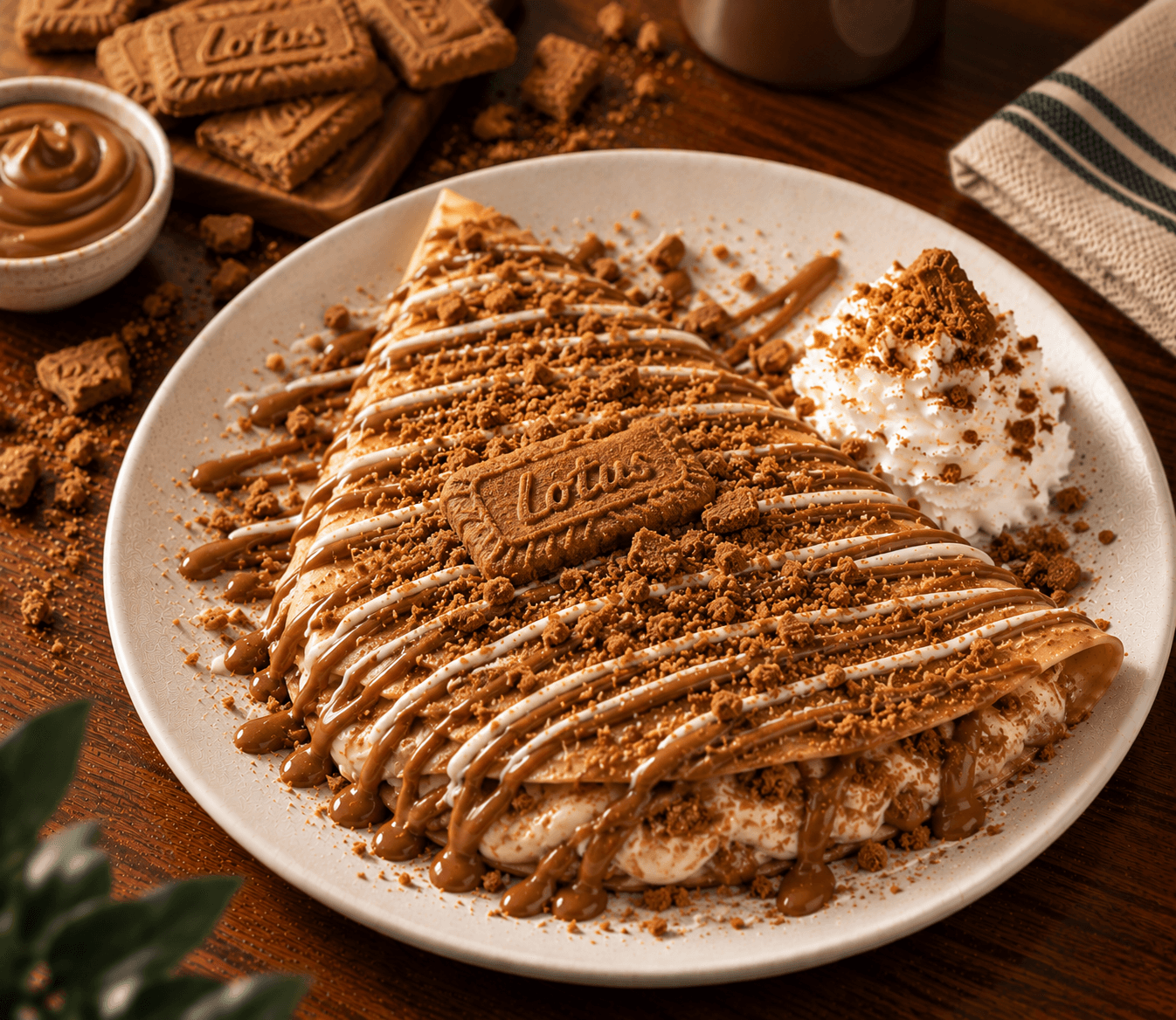 Lotus Crepe