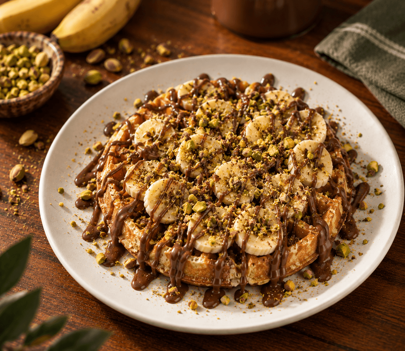 Nutella Banana Waffle