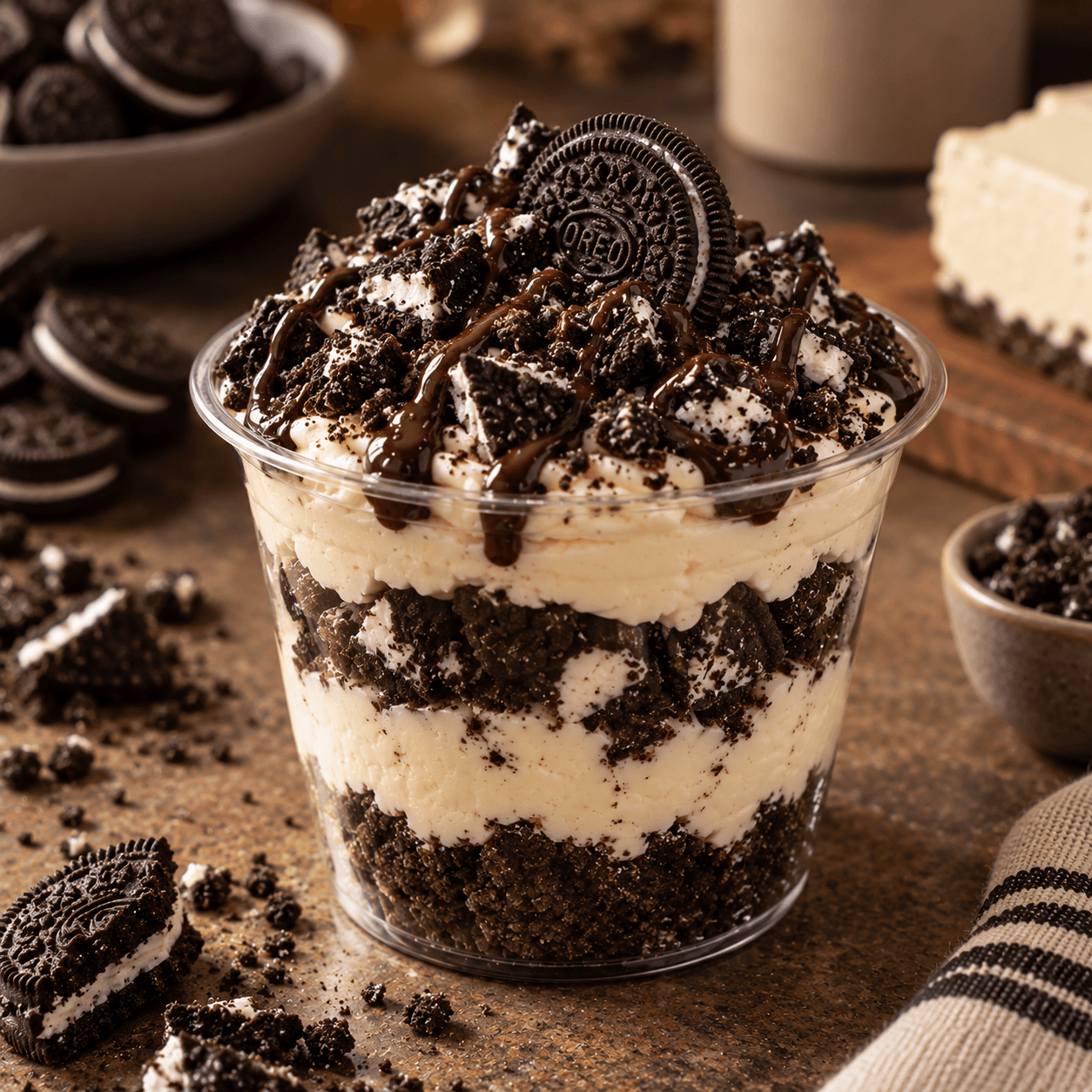 Oreo Cheesecake Cup