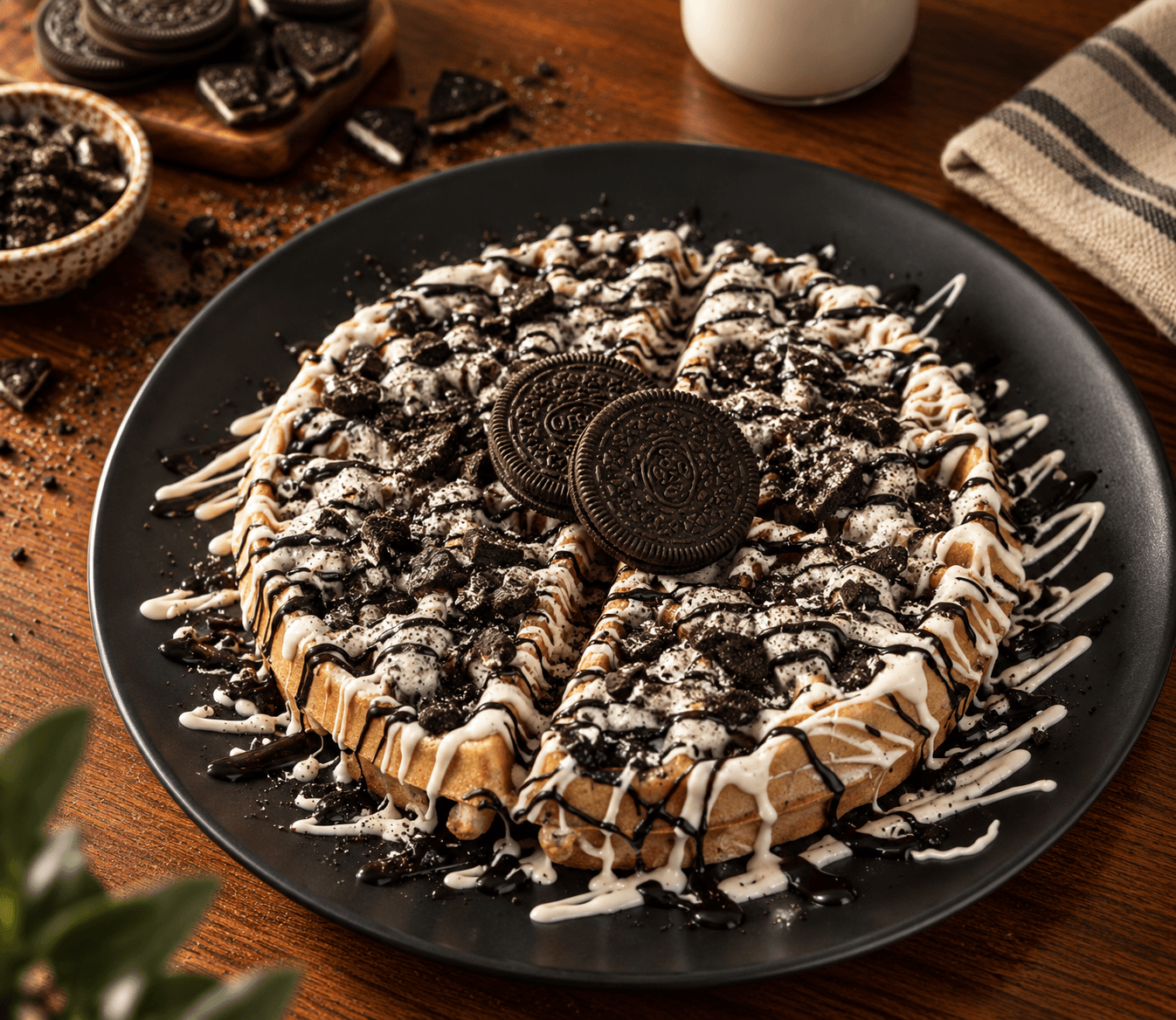 Oreo Waffle