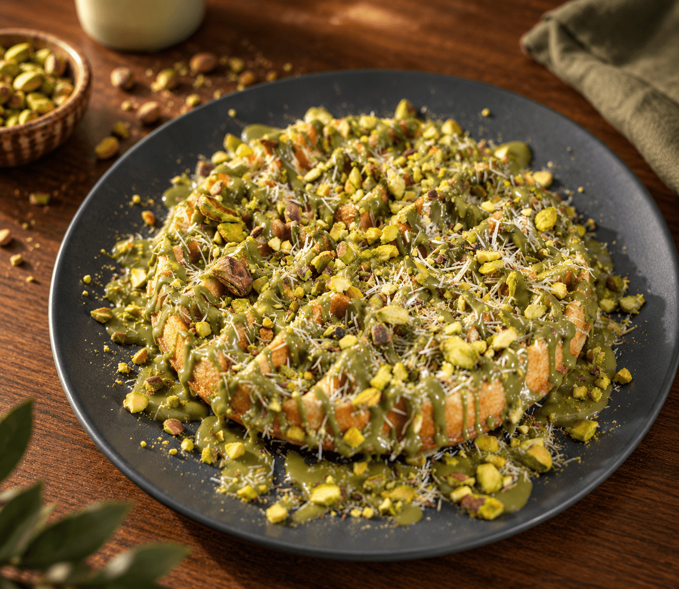 Pistachio Waffle